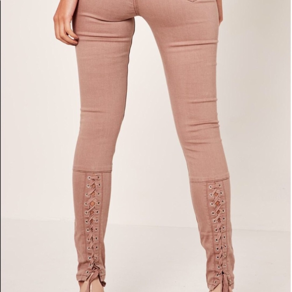Misguided sinner high waisted jeans